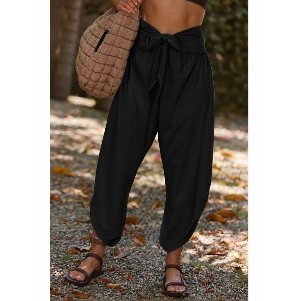 Free People Movement Retreat Harem Wrap Yoga Pants M